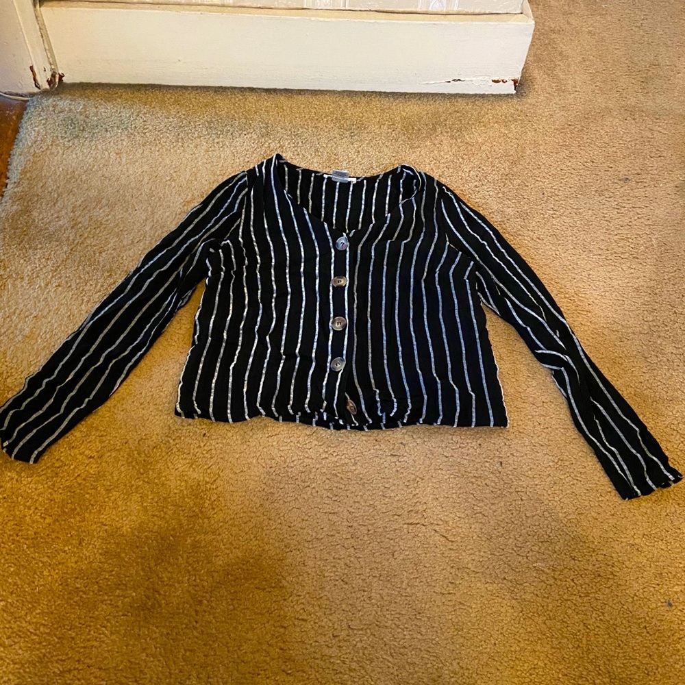 Long sleeve button up shirt